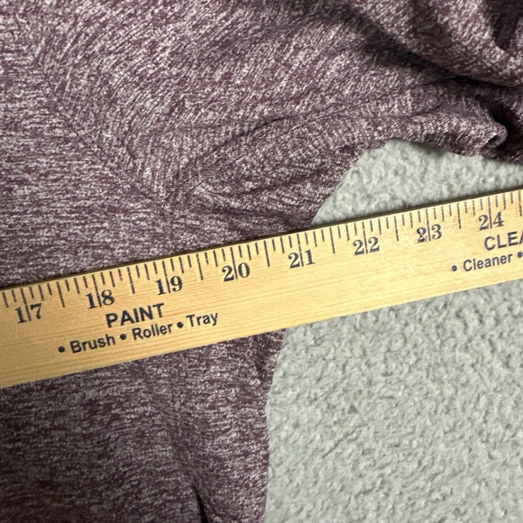 Lululemon Drysense T-Shirt Men's Large L Heather Dark Adobe Mesh Long Sleeve Gym - Picture 5 of 7